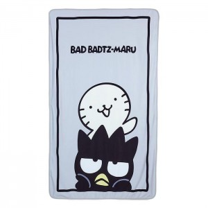 Hello Kitty Badtz-maru Cool and Comfy Throw Blanket Negrii | RO_HK96701