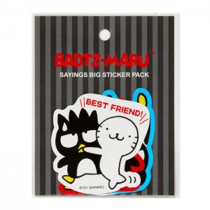 Hello Kitty Badtz-maru Sayings Big Sticker Pack Colorati | RO_HK11995