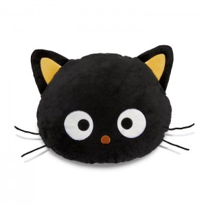 Hello Kitty Chococat Oversized Face Plush (Just Lounging Series) Negrii | RO_HK81026