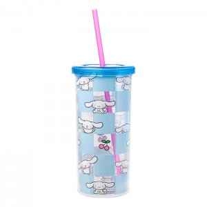 Hello Kitty Cinnamoroll 20oz Cherry Travel Tumbler Albastri | RO_HK21007