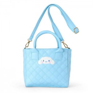 Hello Kitty Cinnamoroll 2-Way Mini Quilted Albastri | RO_HK56769