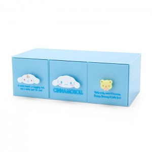 Hello Kitty Cinnamoroll 3-Tier Besties Stacking Container Albastri | RO_HK35535