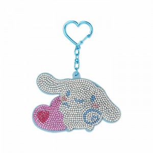 Hello Kitty Cinnamoroll Bling Bling Keychain Silve | RO_HK87297