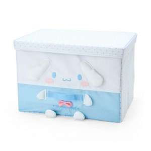 Hello Kitty Cinnamoroll Foldable Storage Box (Large) Albi Albastri | RO_HK20659