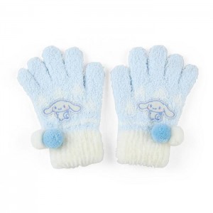 Hello Kitty Cinnamoroll Kids Cozy Gloves Albastri Albi | RO_HK13398