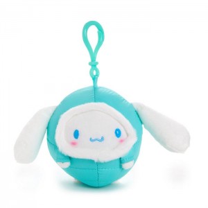 Hello Kitty Cinnamoroll Mascot Clip (Winter Puffer Series) Albastri | RO_HK95281