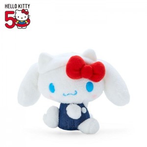 Hello Kitty Cinnamoroll Mascot Keychain Plush (Hello, Everyone! Series) Albi Albastri | RO_HK53319