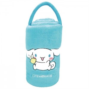 Hello Kitty Cinnamoroll SnowThrow Travel Blanket Albastri | RO_HK34700