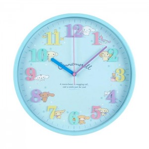 Hello Kitty Cinnamoroll Wall Clock Albastri | RO_HK73401