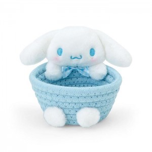 Hello Kitty Cinnamoroll Woven Rope Storage Basket (Multi) Albastri | RO_HK81577