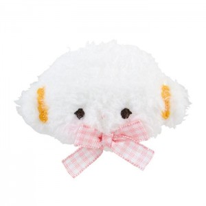 Hello Kitty Cogimyun Plush Hair Clip (Gingham Bow) Albi | RO_HK94131