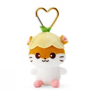 Hello Kitty Corocorokuririn Plush Mascot All My Heart Keychain Galbeni Albi | RO_HK44104