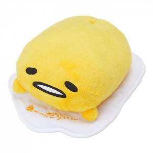 Hello Kitty Gudetama 14" Extra Lazy Large Plush Galbeni | RO_HK62825