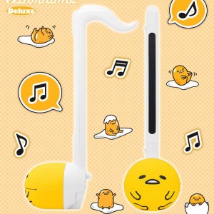 Hello Kitty Gudetama Otamatone Deluxe Musical Toy Galbeni | RO_HK16613