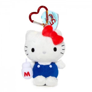 Hello Kitty Hello Kitty 50th Anniversary Plush Mascot (1974) Albi Albastri | RO_HK10419