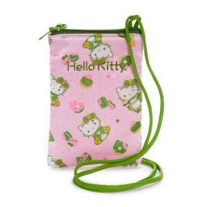 Hello Kitty Hello Kitty Crossbody Phone Bag (Matcha Sweets Series) Roz | RO_HK87708