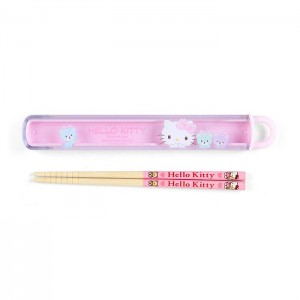 Hello Kitty Hello Kitty Everyday Chopsticks & Case Roz | RO_HK14135