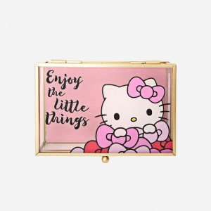 Hello Kitty Hello Kitty Glass Jewelry Box (Little Things) Roz | RO_HK49383