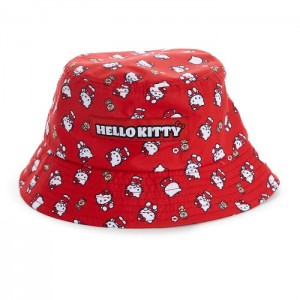 Hello Kitty Hello Kitty Kids Bucket Hat (Ruby Red Series) Rosii | RO_HK42715