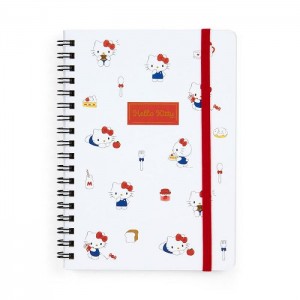 Hello Kitty Hello Kitty Lined Notebook (Elastic Closure) Albi | RO_HK81458