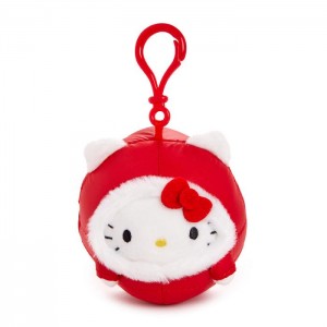 Hello Kitty Hello Kitty Mascot Clip (Winter Puffer Series) Rosii | RO_HK10539