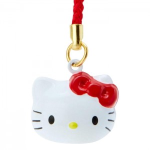 Hello Kitty Hello Kitty Mini Mascot Bell Charm Albi Rosii | RO_HK38493