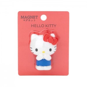 Hello Kitty Hello Kitty Mini Mascot Magnet Albi Albastri | RO_HK19096