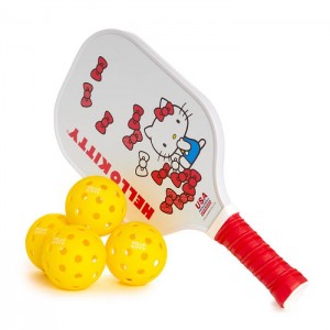 Hello Kitty Hello Kitty Pickleball Set Galbeni Albi | RO_HK25837