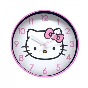 Hello Kitty Hello Kitty Pink Classic Wall Clock Roz | RO_HK95065