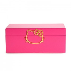 Hello Kitty Hello Kitty Pink Lacquered Jewelry Box Organizer Roz | RO_HK50592