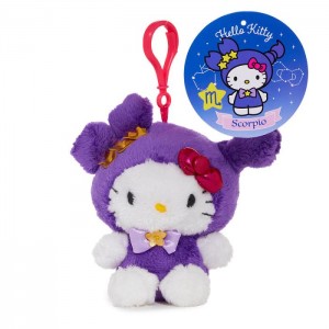 Hello Kitty Hello Kitty Scorpio Mascot Clip (Zodiac Series) Violet | RO_HK23791