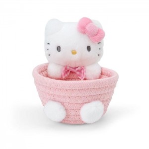 Hello Kitty Hello Kitty Woven Rope Storage Basket (Multi) Roz | RO_HK82357