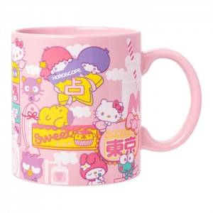 Hello Kitty Hello Kitty and Friends Ceramic Mug (Kawaii Fun) Roz | RO_HK95800