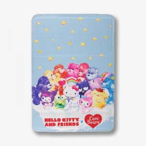 Hello Kitty Hello Kitty and Friends x Care Bears Foldable iPad Sleeve Albastri Colorati | RO_HK45893