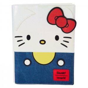 Hello Kitty Hello Kitty x Loungefly 50th Anniversary Classic Journal Albi Albastri | RO_HK95620