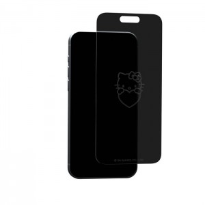 Hello Kitty Hello Kitty x Screen Skinz Hands Heart Privacy Screen Protector Negrii | RO_HK22973