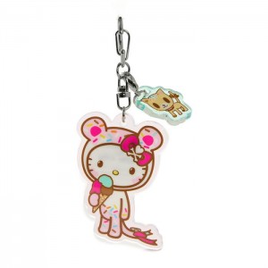 Hello Kitty Hello Kitty x Tokidoki Keychain and Zipper Pull Duo (Kawaii Carnival) Roz | RO_HK56028