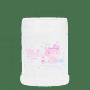 Hello Kitty Hello Kitty x Zojirushi 50th Anniversary Stainless Steel Food Jar Albi Roz | RO_HK13557