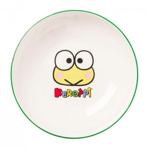 Hello Kitty Keroppi Ceramic Dinner Bowl (Snacktime) Colorati | RO_HK40260