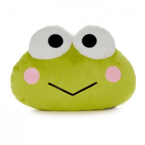 Hello Kitty Keroppi Large 16" Face Plush (Kero-Dot Series) Verzi | RO_HK49210