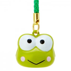 Hello Kitty Keroppi Mini Mascot Bell Charm Verzi | RO_HK66901