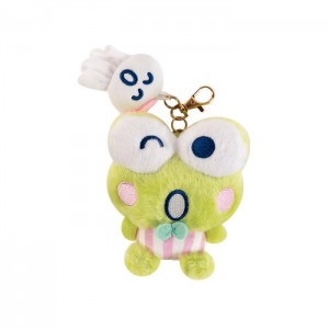 Hello Kitty Keroppi Plush Mascot Keychain (Teru Teru and Me Series) Galbeni | RO_HK46050