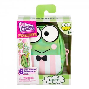 Hello Kitty Keroppi Real Littles Micro Backpack Verzi | RO_HK46831