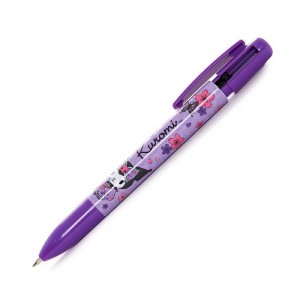 Hello Kitty Kuromi 2-Way Pen and Pencil Duo (Spring Kimono Series) Violet | RO_HK20377