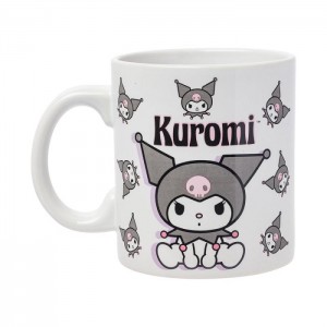 Hello Kitty Kuromi All-Over Print Ceramic Mug (Poses) Gri | RO_HK47199