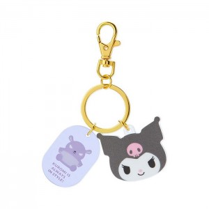 Hello Kitty Kuromi Besties Keychain Violet Gri | RO_HK62983