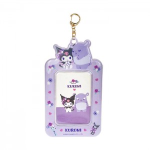 Hello Kitty Kuromi ID Badge (Charming Florals Series) Violet | RO_HK32224