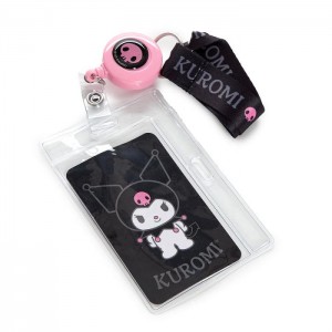 Hello Kitty Kuromi ID Badge Holder (Kuromify Print Series) Negrii | RO_HK39900