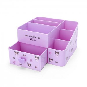 Hello Kitty Kuromi Multi-Level Storage Case Violet | RO_HK52560