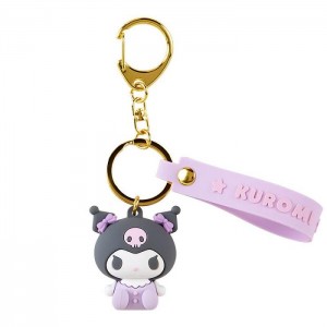 Hello Kitty Kuromi Signature Keychain (Baby Series) Violet | RO_HK23085